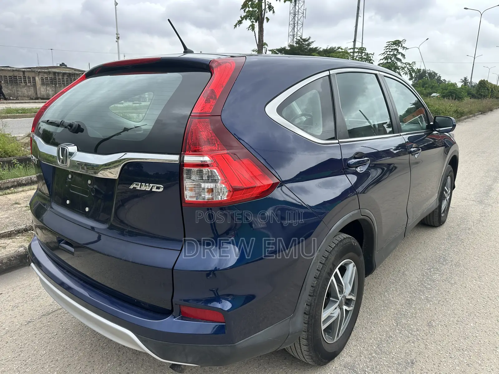 Honda CR-V LX 4dr SUV AWD (2.4L 4cyl CVT) 2015 Blue