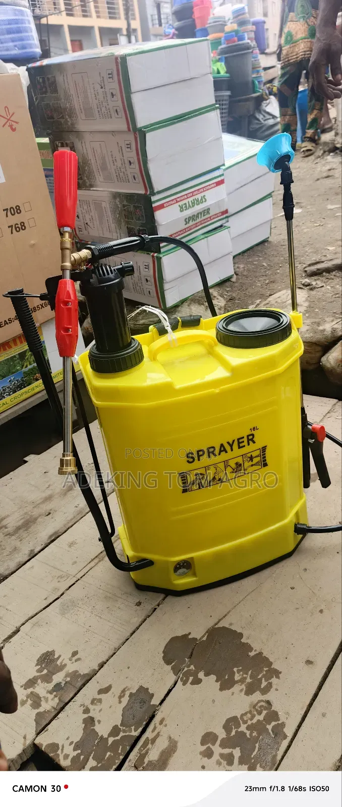 Rechargeable Chemical Sprayer 2 in 1