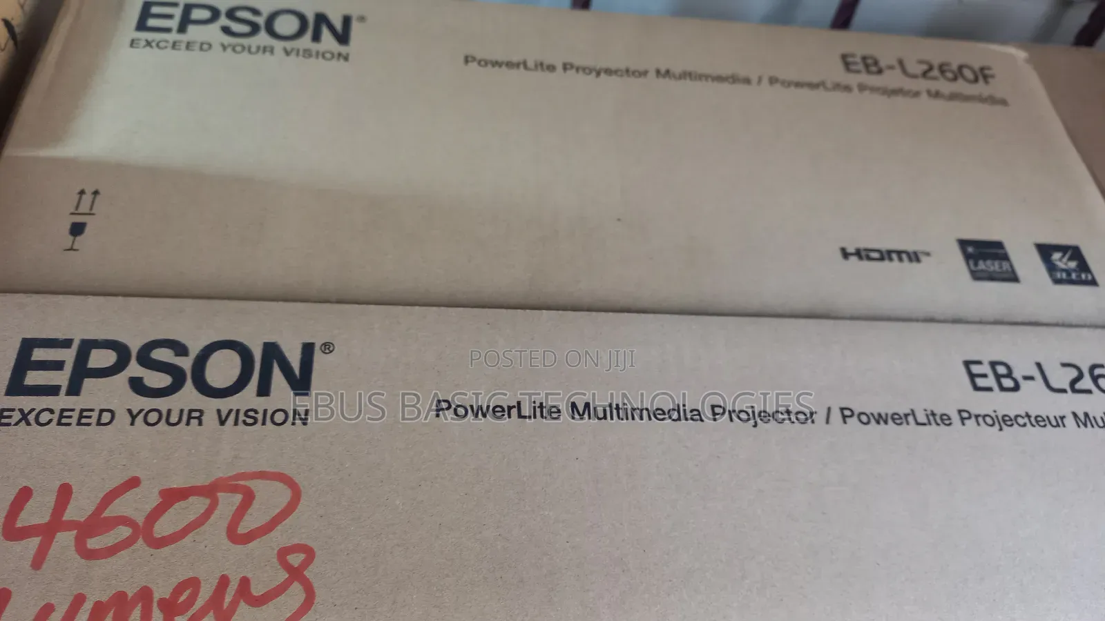 Epson Eb-L260f 4600lumens