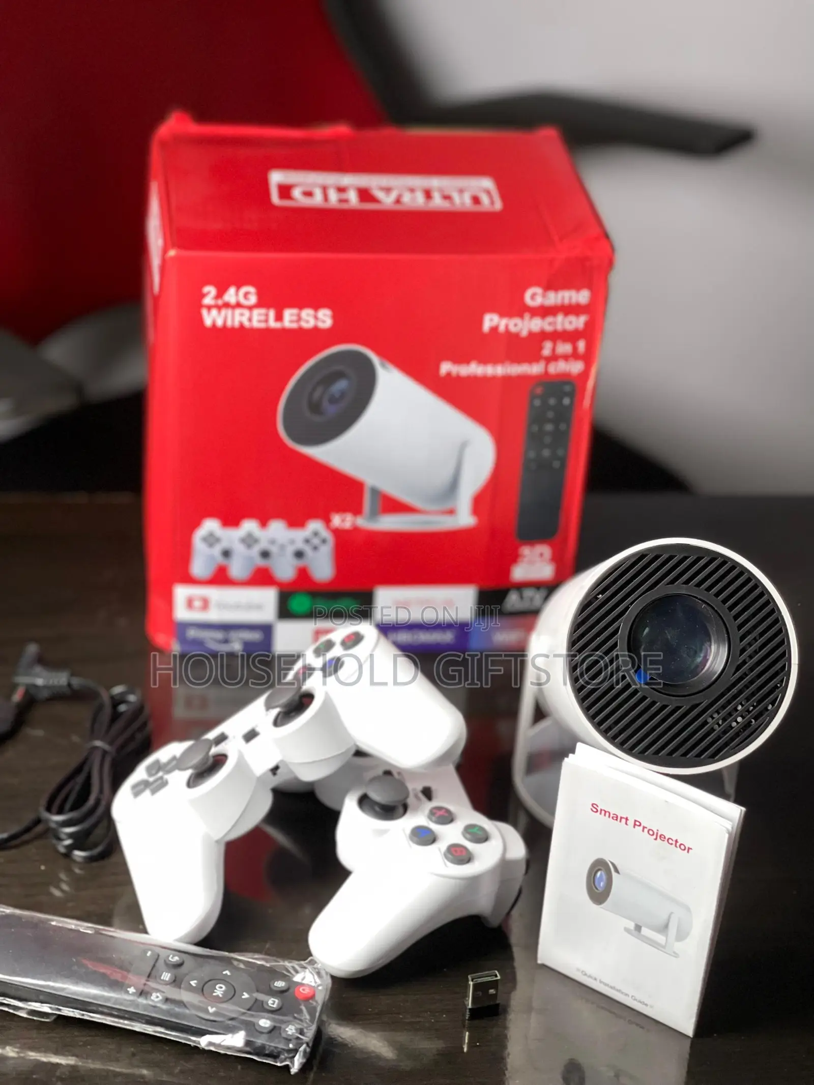 2in1 Professional 2.4gb Wireless 3d Game Projector