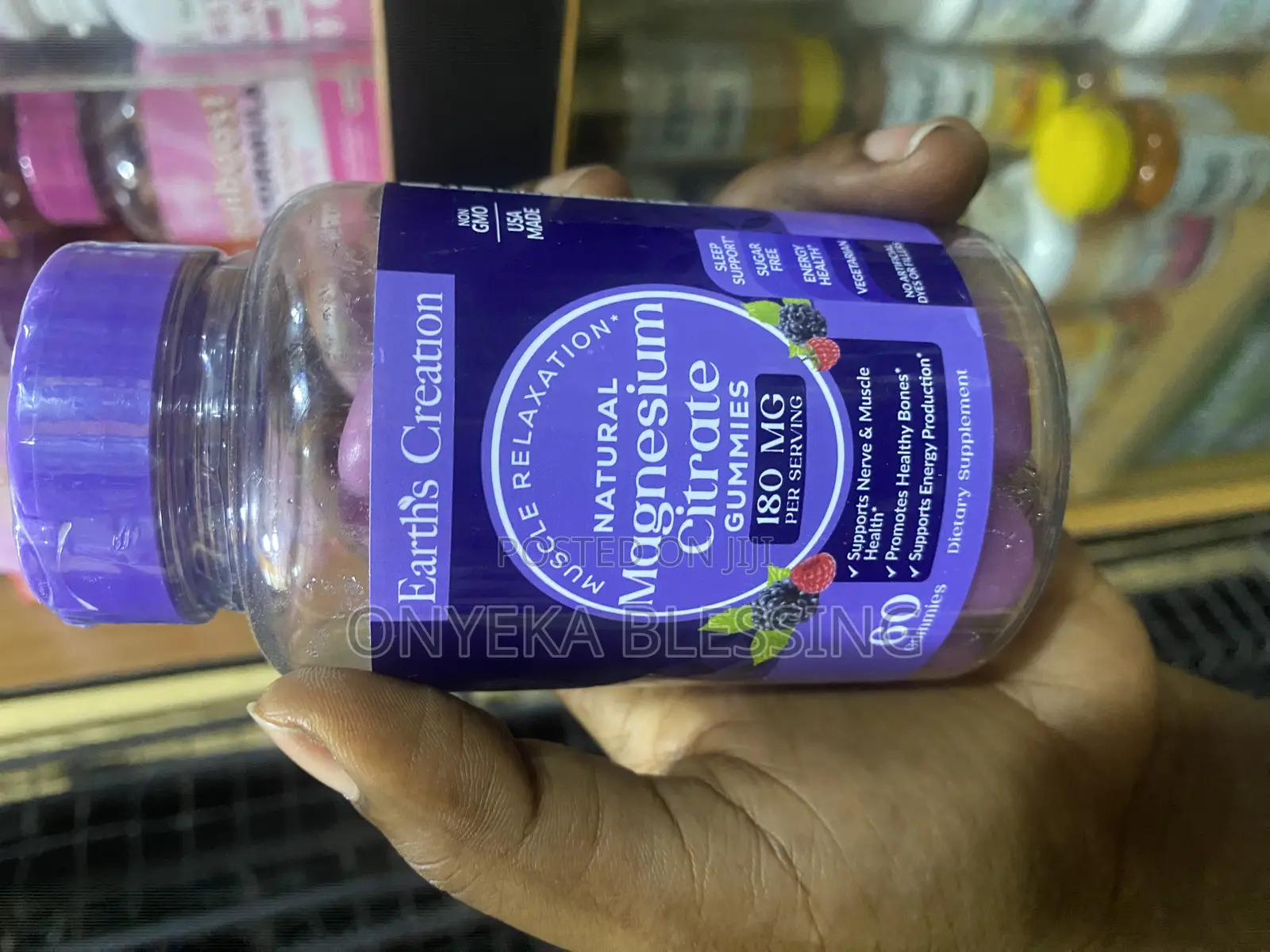 Natural Magnesium Citrate Gummies