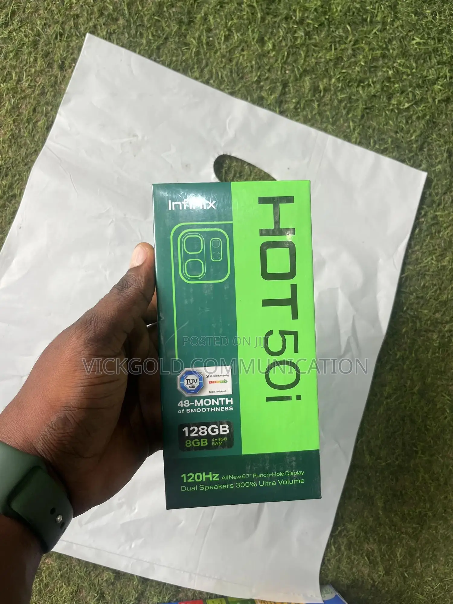 New Infinix Hot 50i 128 GB Black