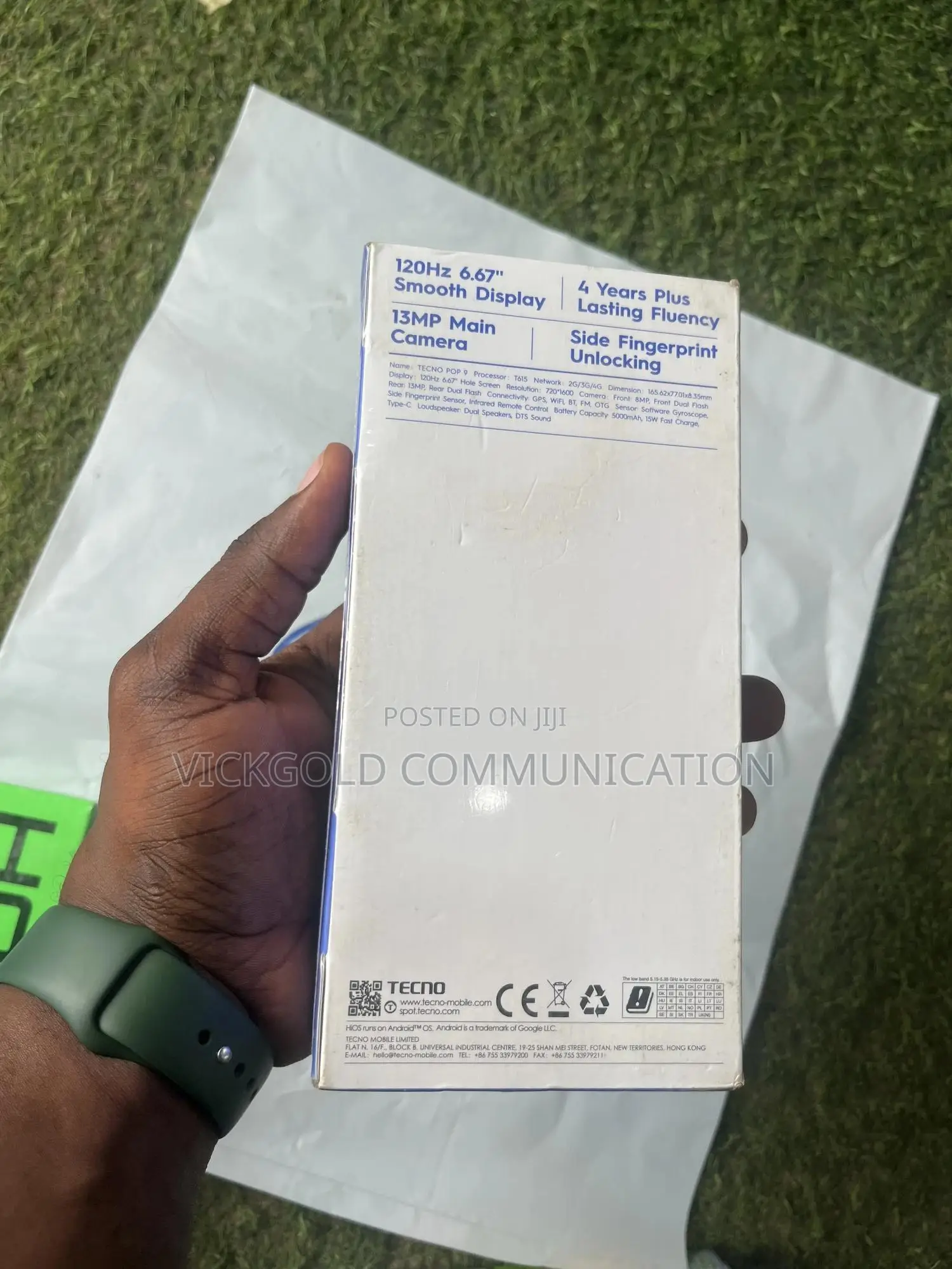 New Tecno Pop 9 64 GB Blue