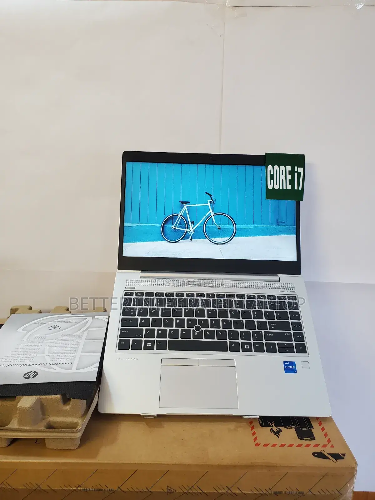 New Laptop HP EliteBook 8540P 8GB Intel Core i7 SSD 256GB