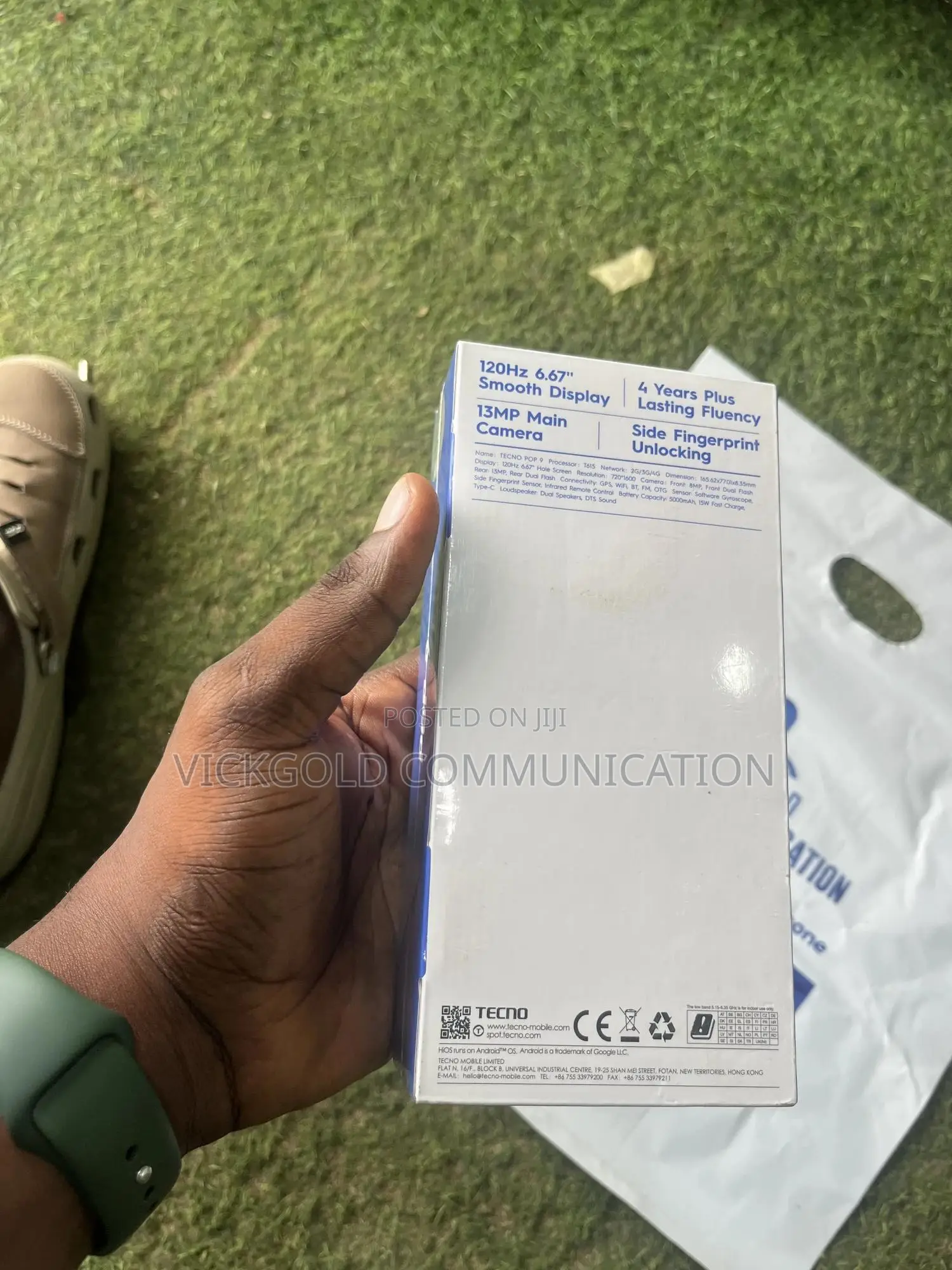 New Tecno Pop 9 64 GB Blue