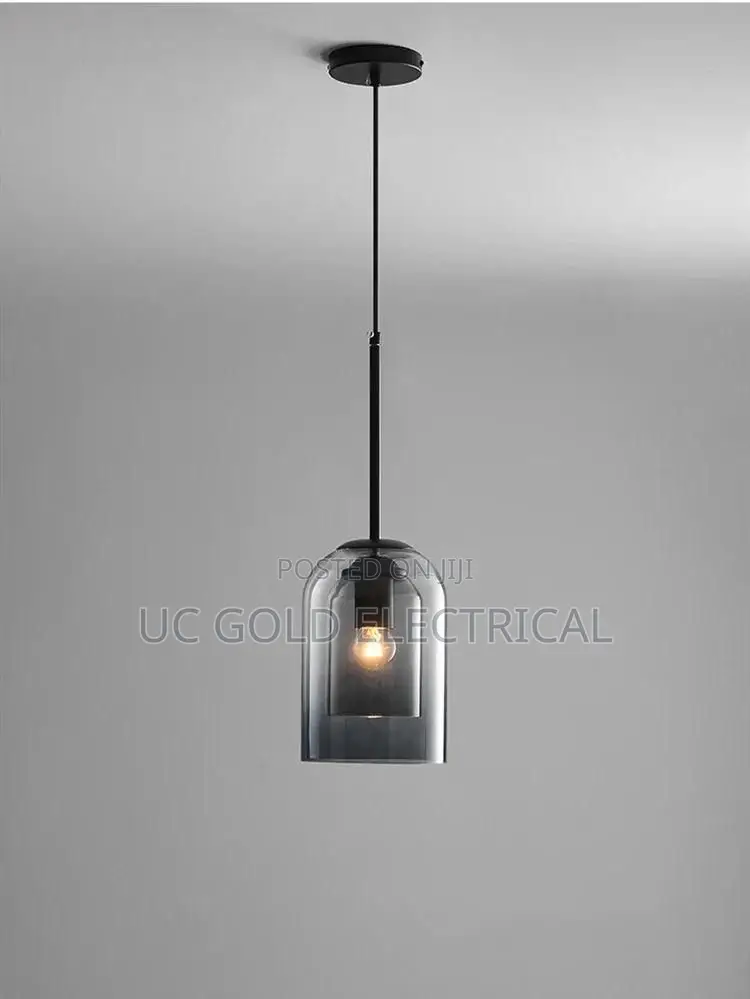 Nordic Modern Minimalist Restaurant Glass Small Chandelier