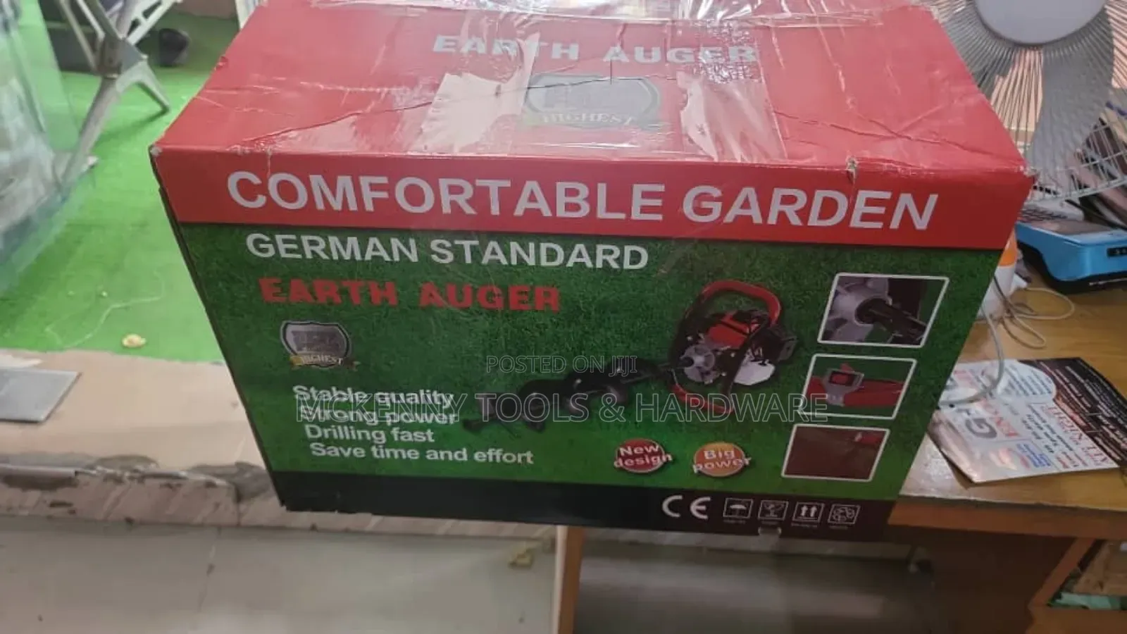 Comfortable Garden German Standard Earth Auger".