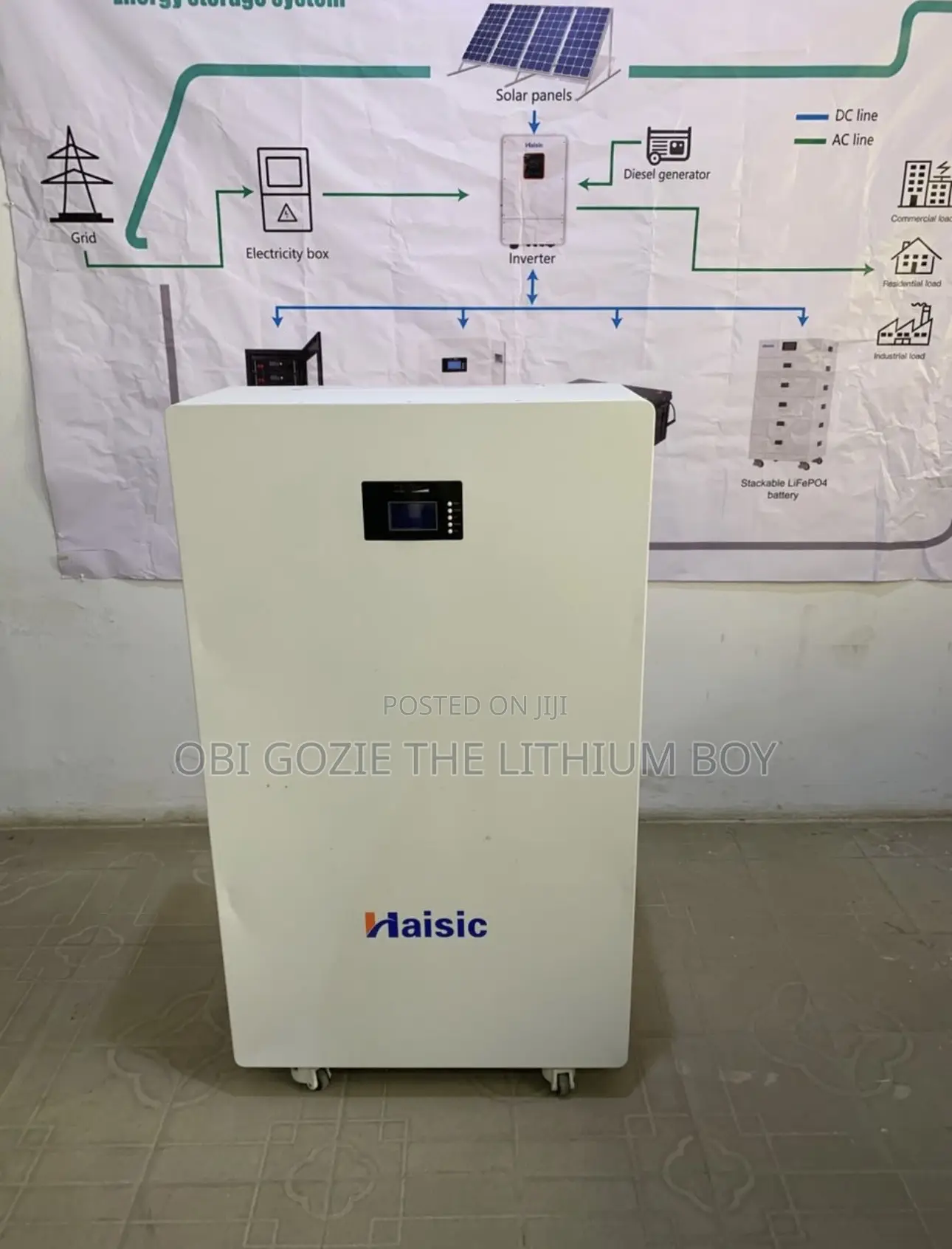 30kwh 48v Haisic Lithium Batteries Very Much Available