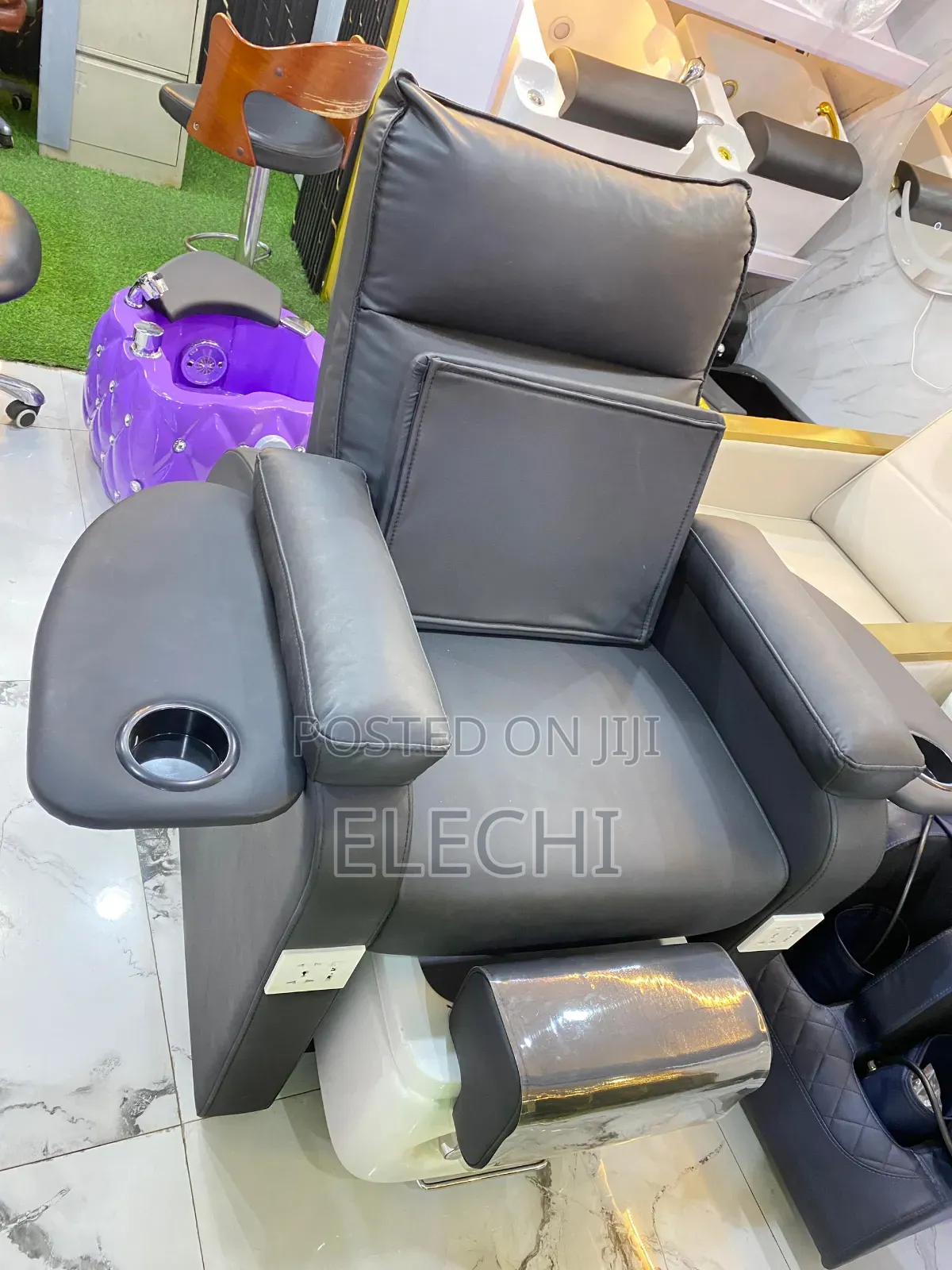 Professional Spa Chair And Pedicure Basin