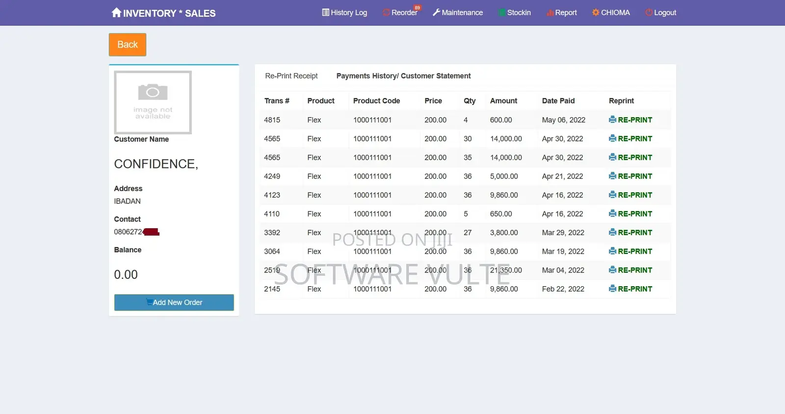 Point Of Sales And Inventory Software