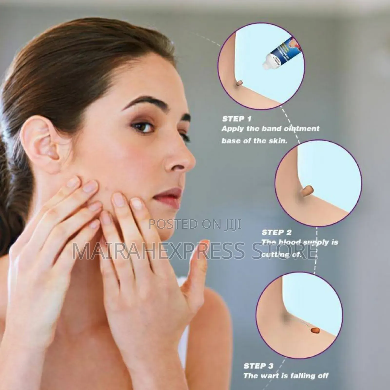 Hbesty Warts/Skin Tags Remover Cream (100% Surest Solution)