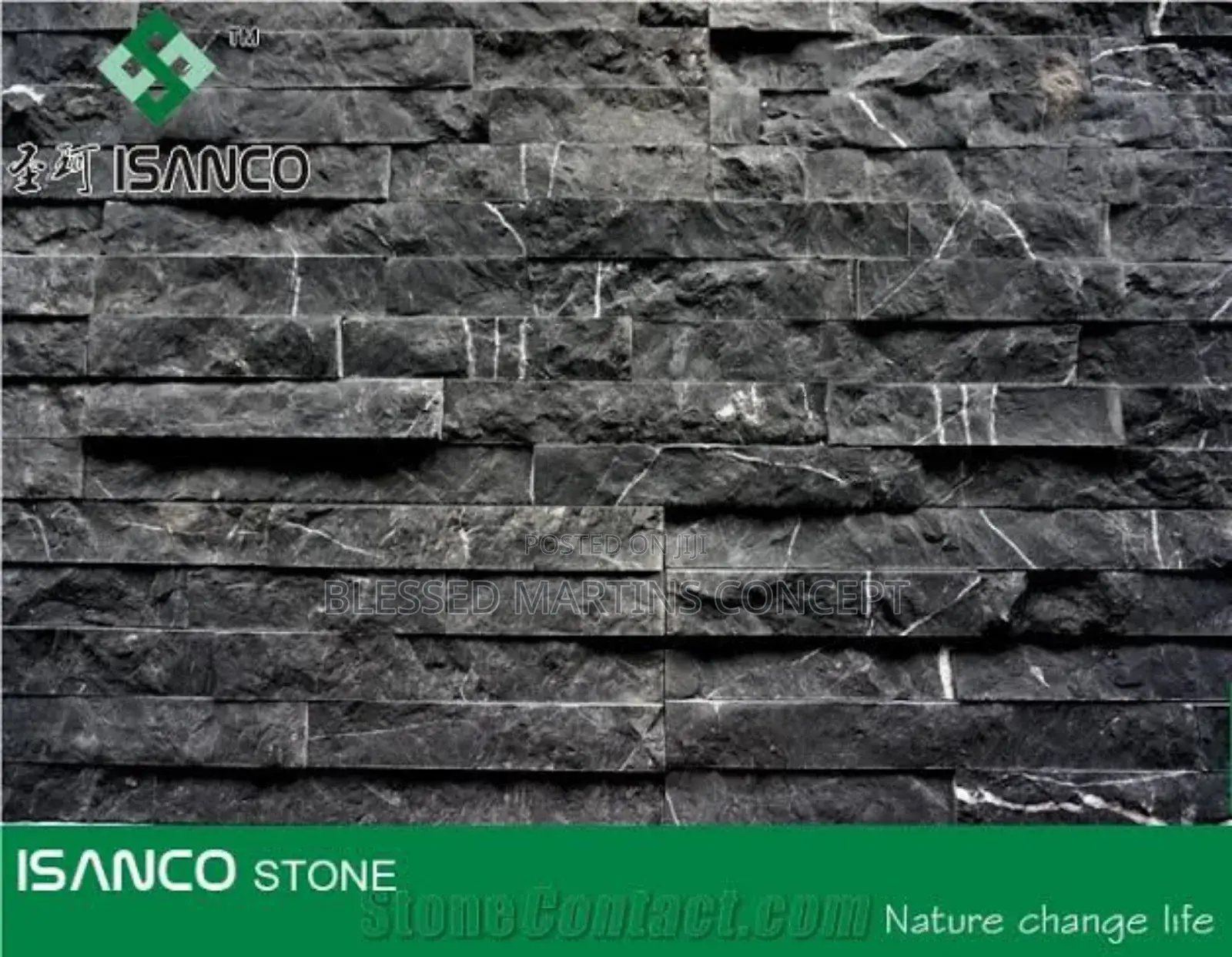 Stone Marble for Pillars, Tv Console, Fence, Outside Walls