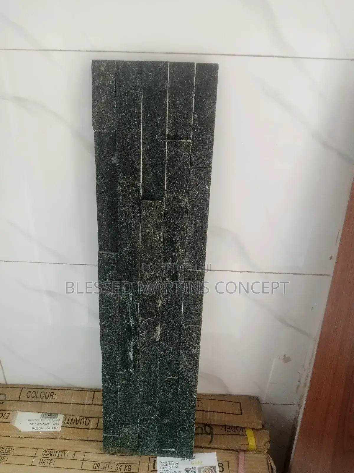 Stone Marble for Pillars, Tv Console, Fence, Outside Walls