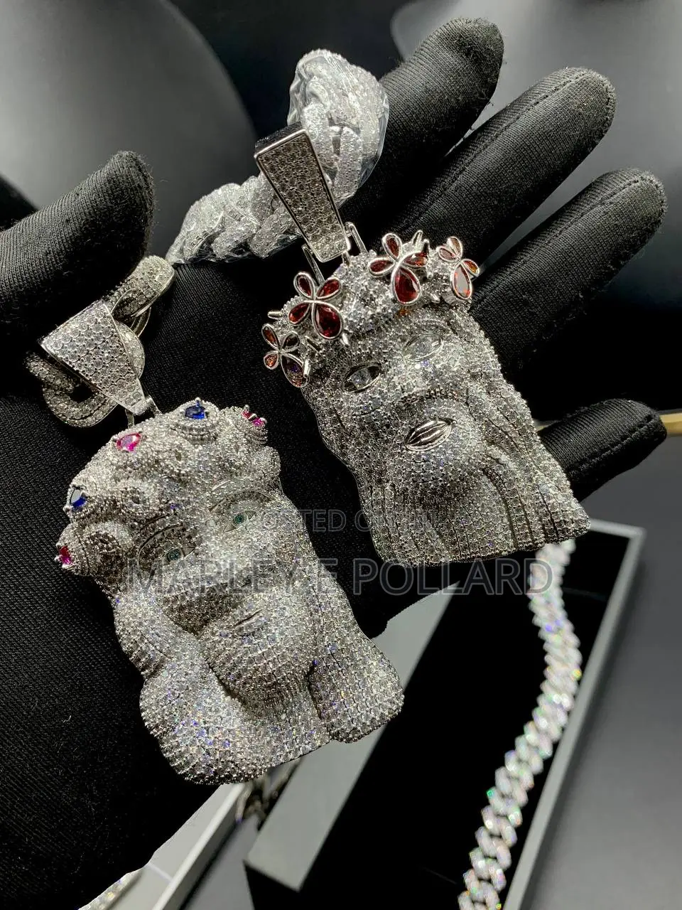 Iced Out Jesus Piece Cuban Necklace