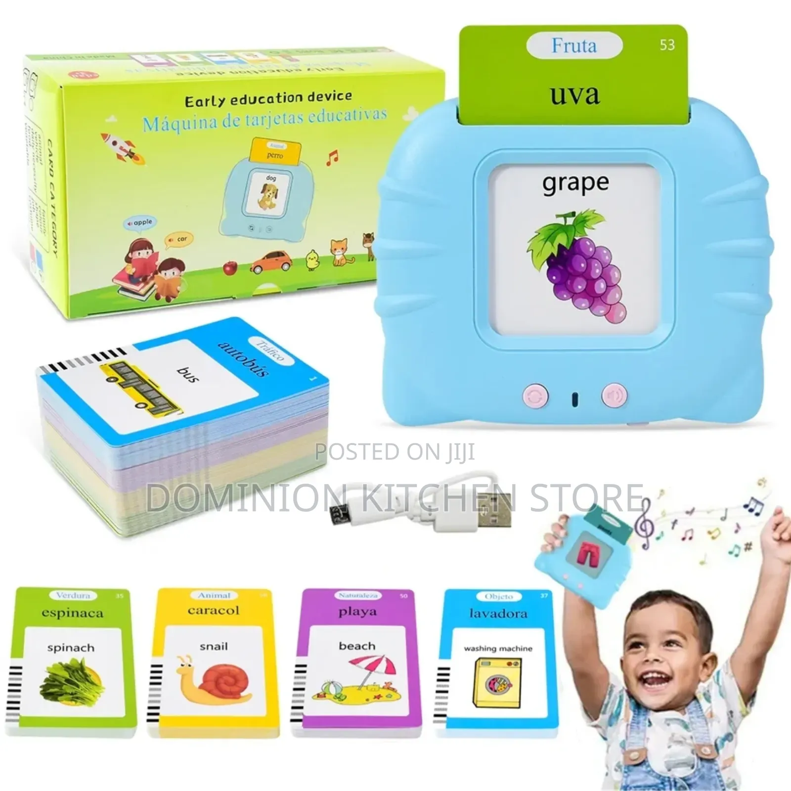 Kids Talking Flash Cards