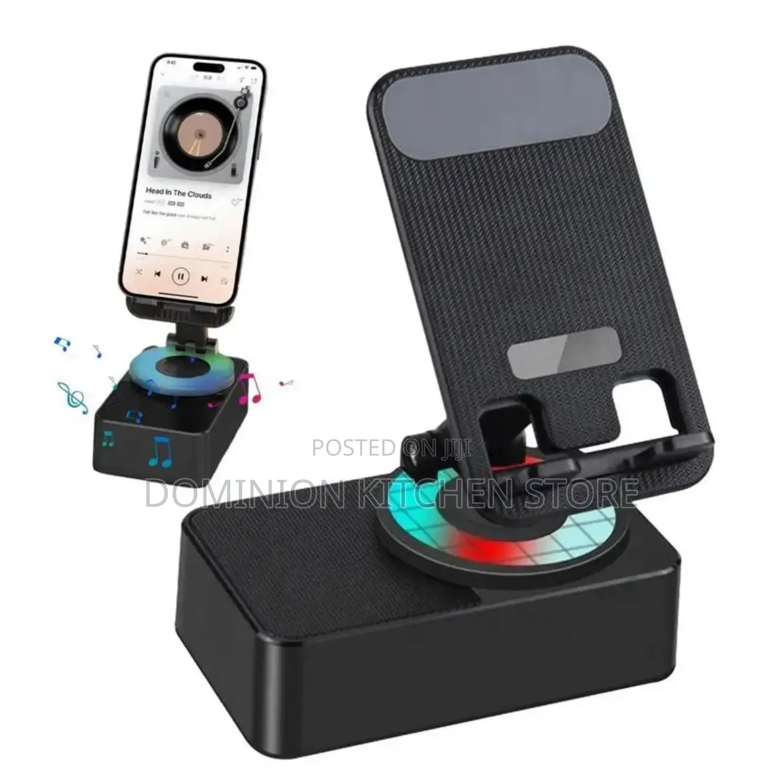 Phone Stand With Speaker (3in1 Mobile Phone Holder )