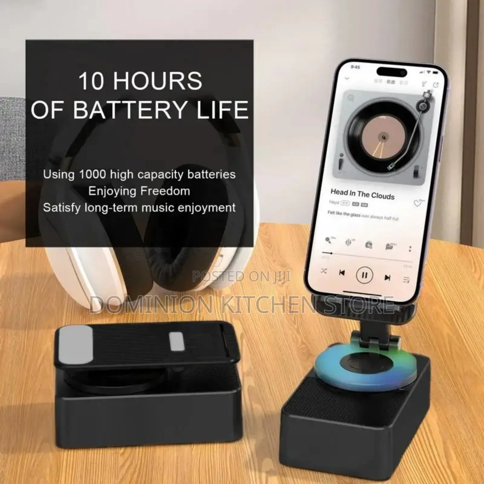 Phone Stand With Speaker (3in1 Mobile Phone Holder )