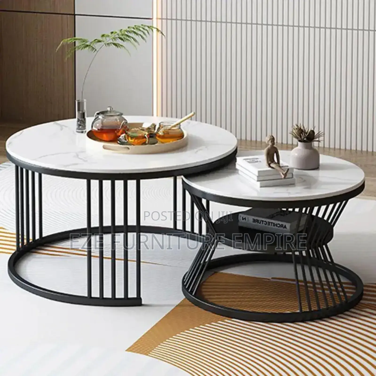 Simple 2in1 Marble Center Table