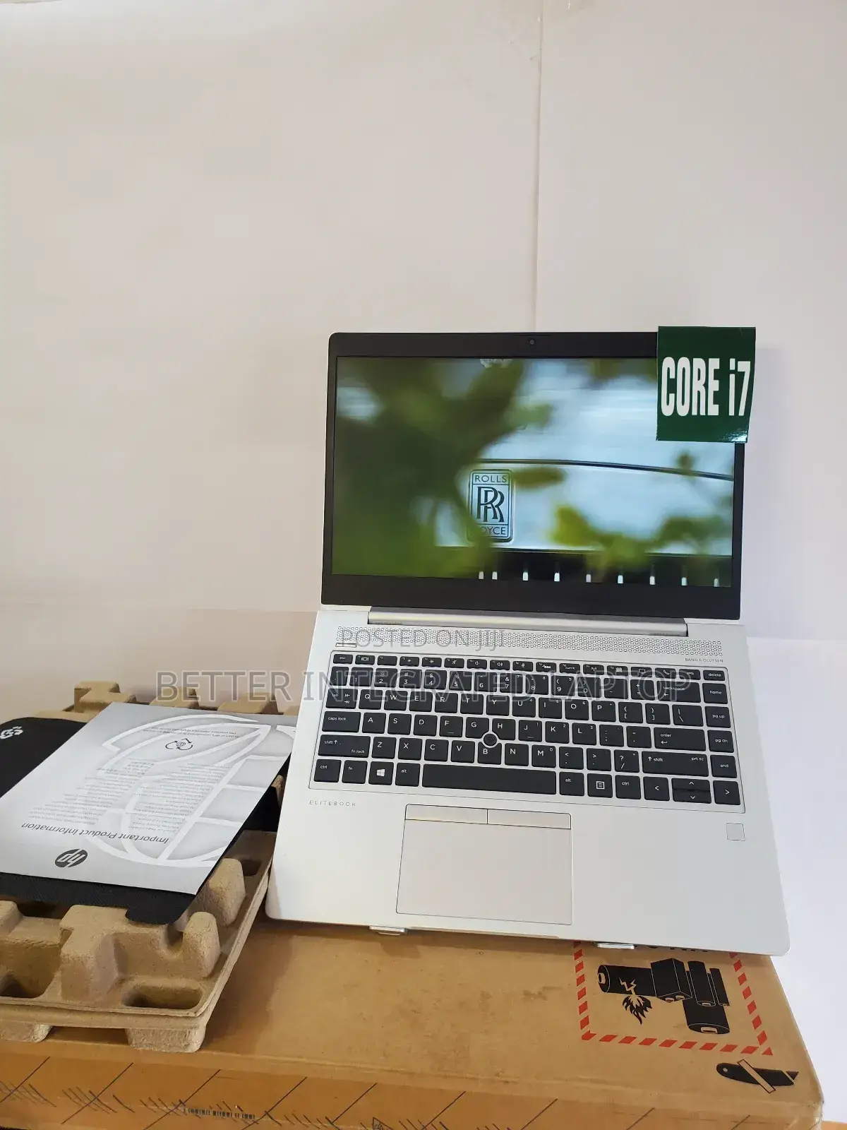 New Laptop HP EliteBook 8540P 16GB Intel Core i7 SSD 256GB