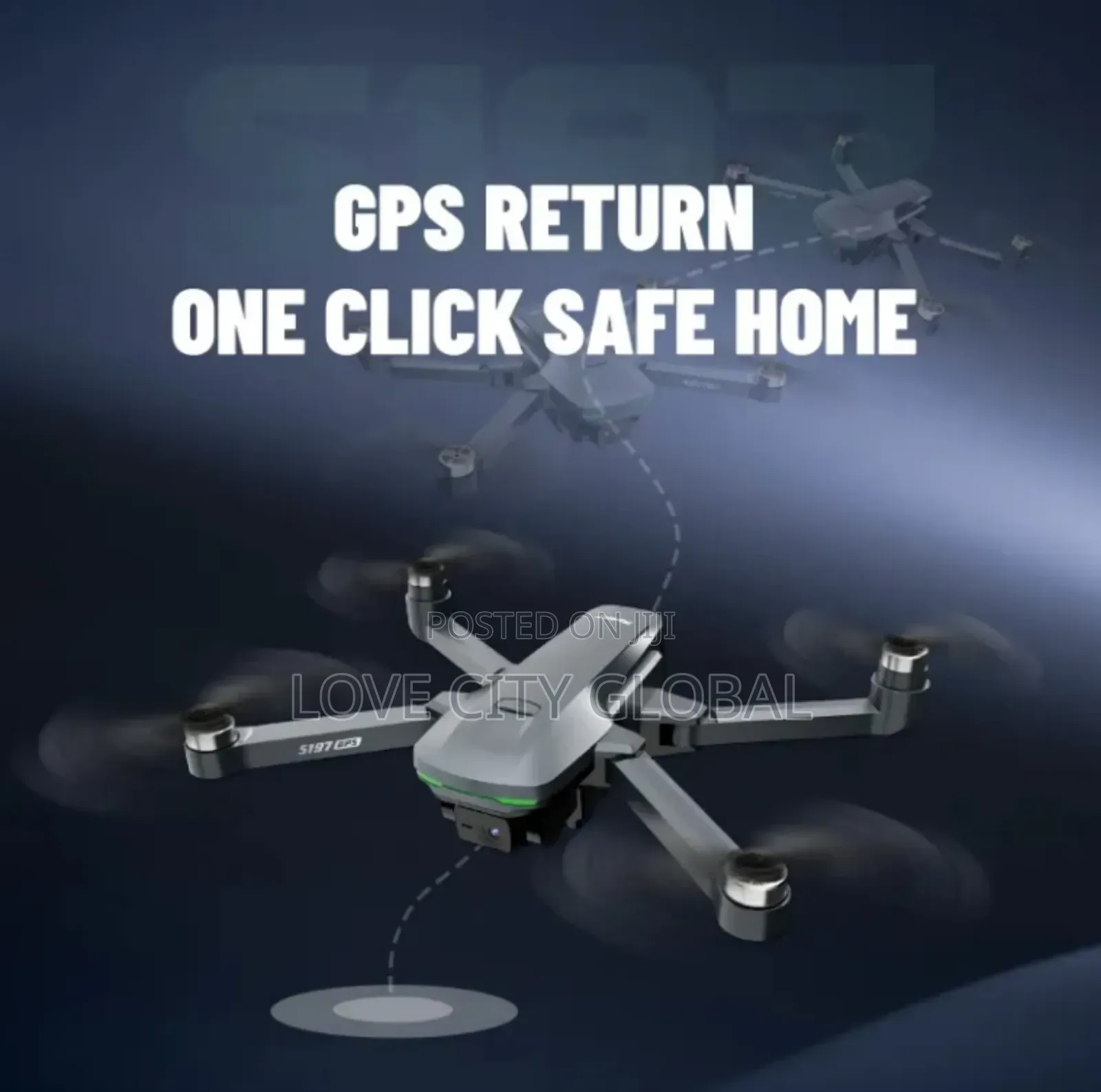S157 Drone Screen Remote Display 5g Wifi Gps, 2 Batteries