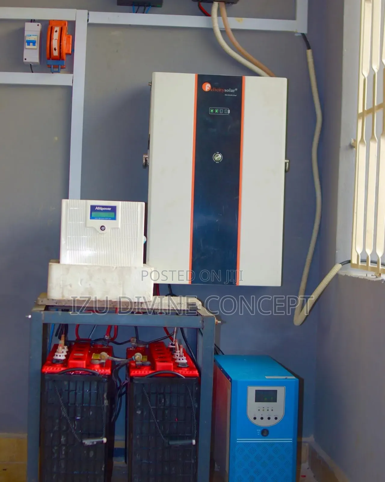 5kva Inverter Setup and 10kwh Lithium Battery Backup