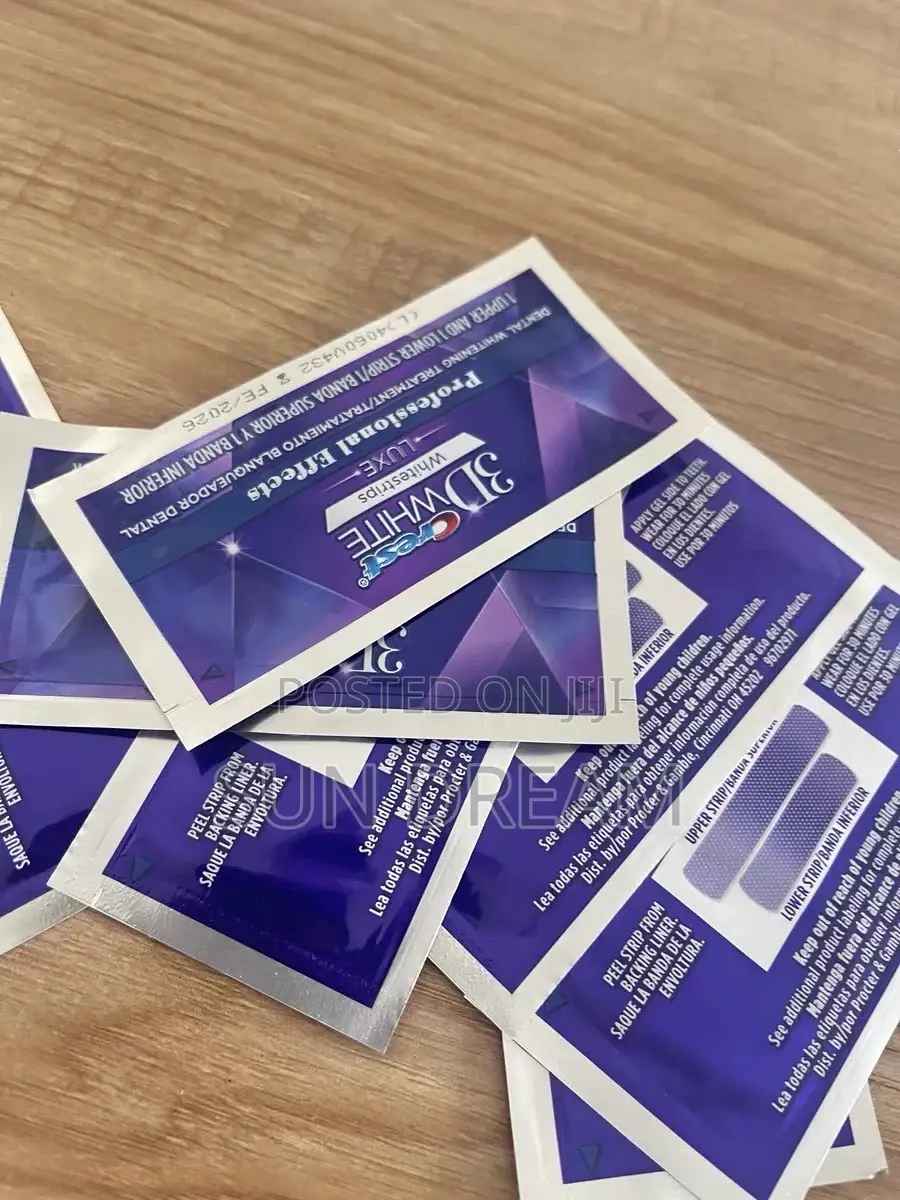 Original 3d Crest Teeth Whitening Strips Available In Lagos