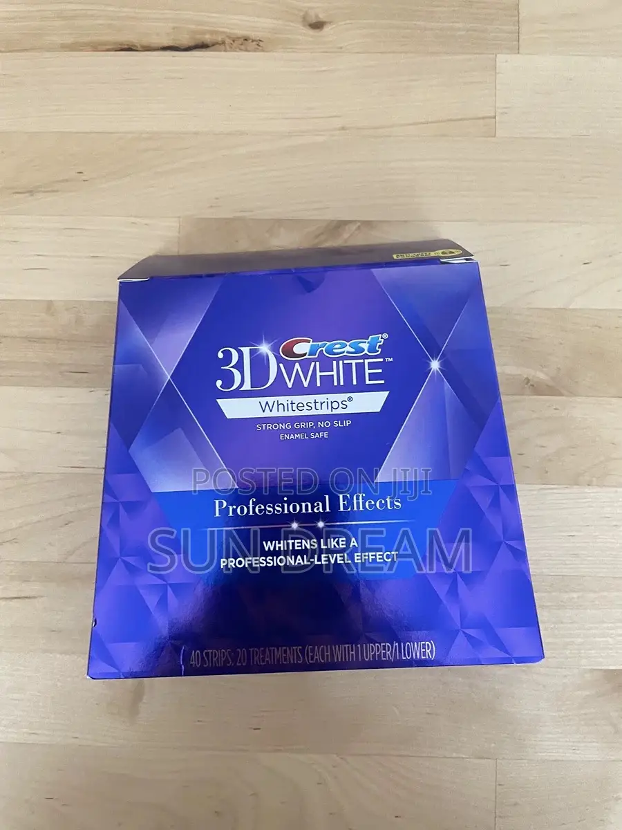 Original 3d Crest Teeth Whitening Strips Available In Lagos