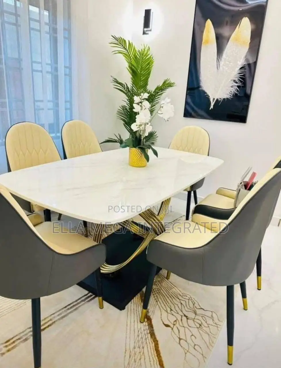 6 Seaters Dining Set