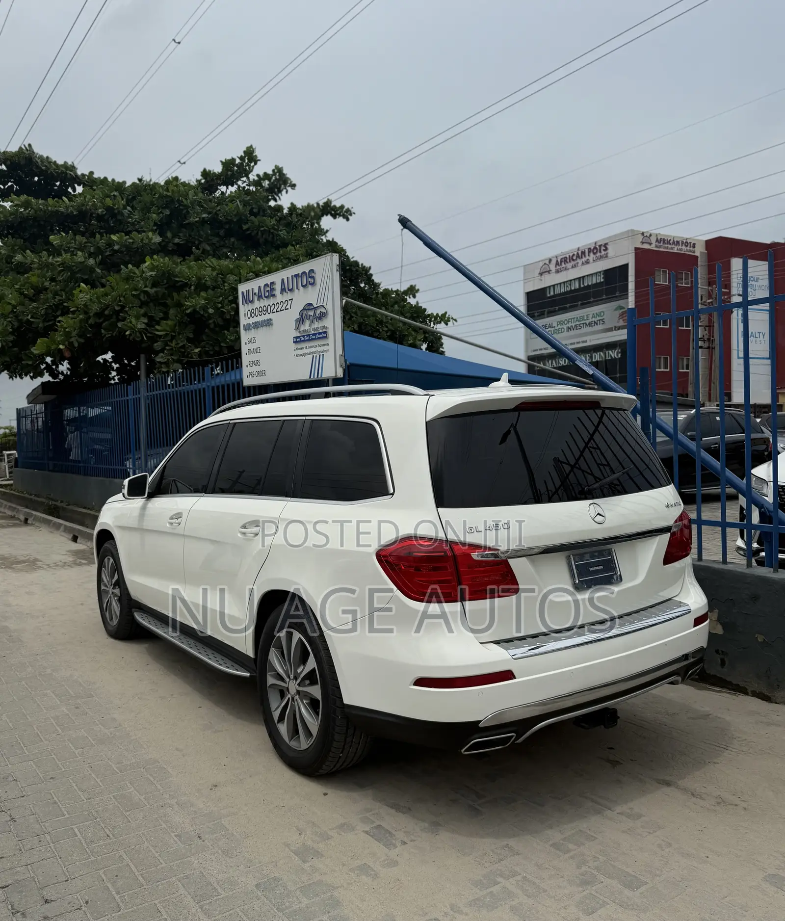 Mercedes-Benz GL-Class GL450 4MATIC 4dr SUV AWD (4.7L 8cyl Turbo 7A)