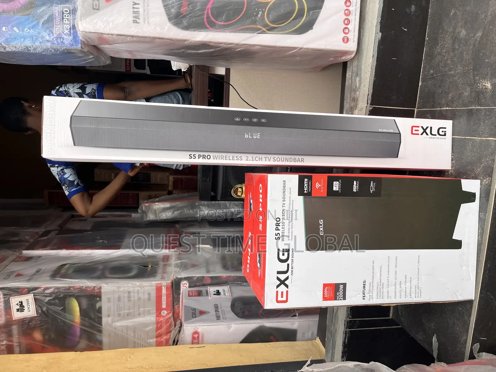 Exlg Sound Bar System