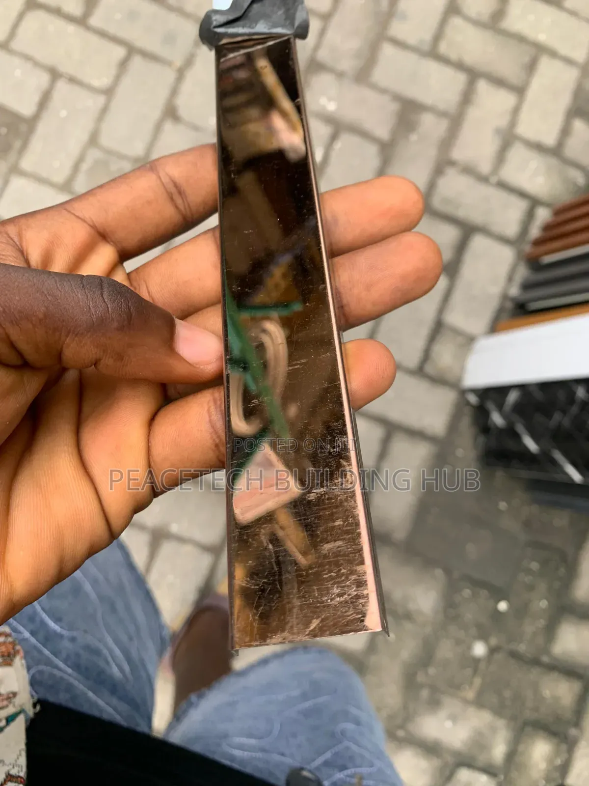 Gold Stainless U Shape Profile