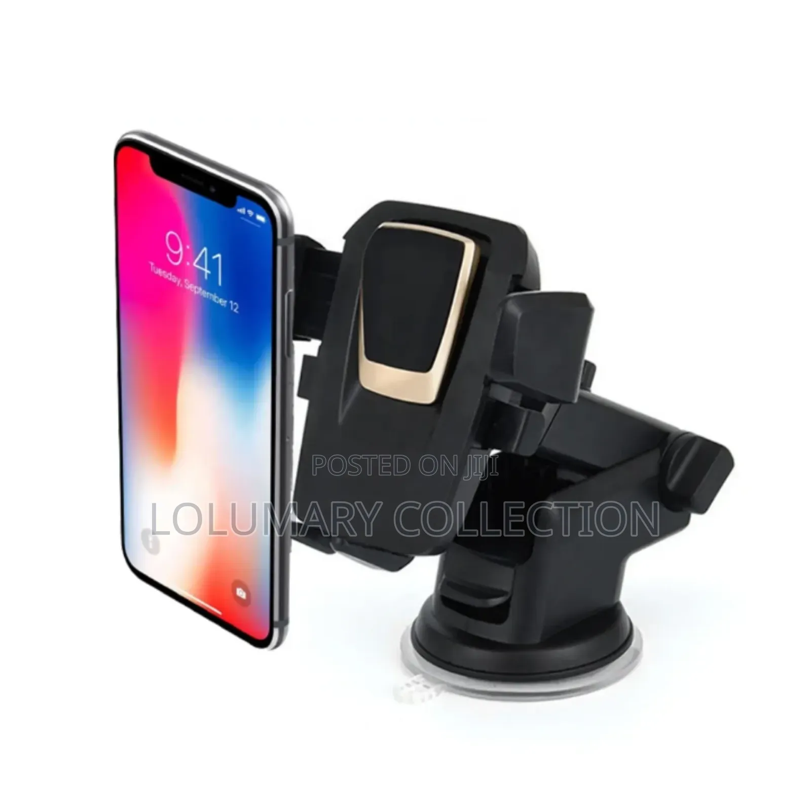 Adjustable Car Dash Suction Phone Mount – Universal Fit