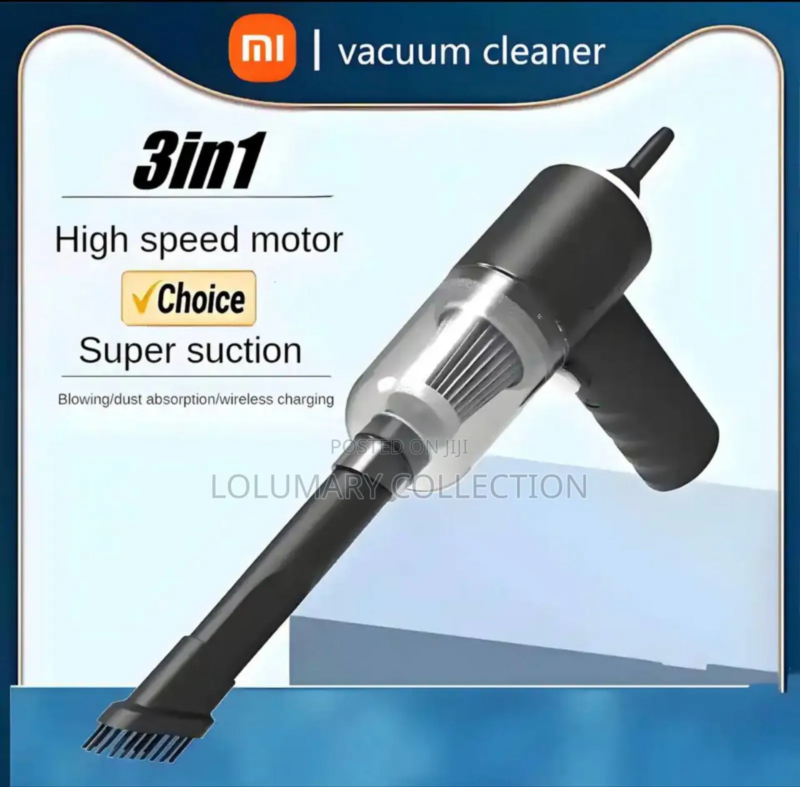 Cordless Car Home Vacuum Cleaner –Wet Dry Cleaning