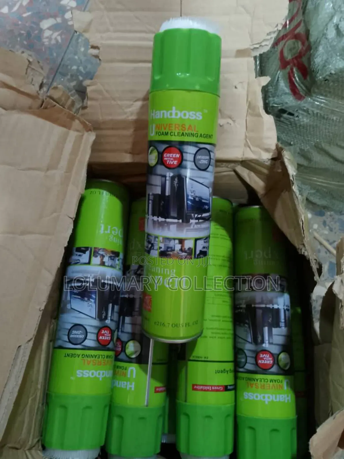 650ml Powerful Foam Cleaner – Removes Stains Dirt Easily