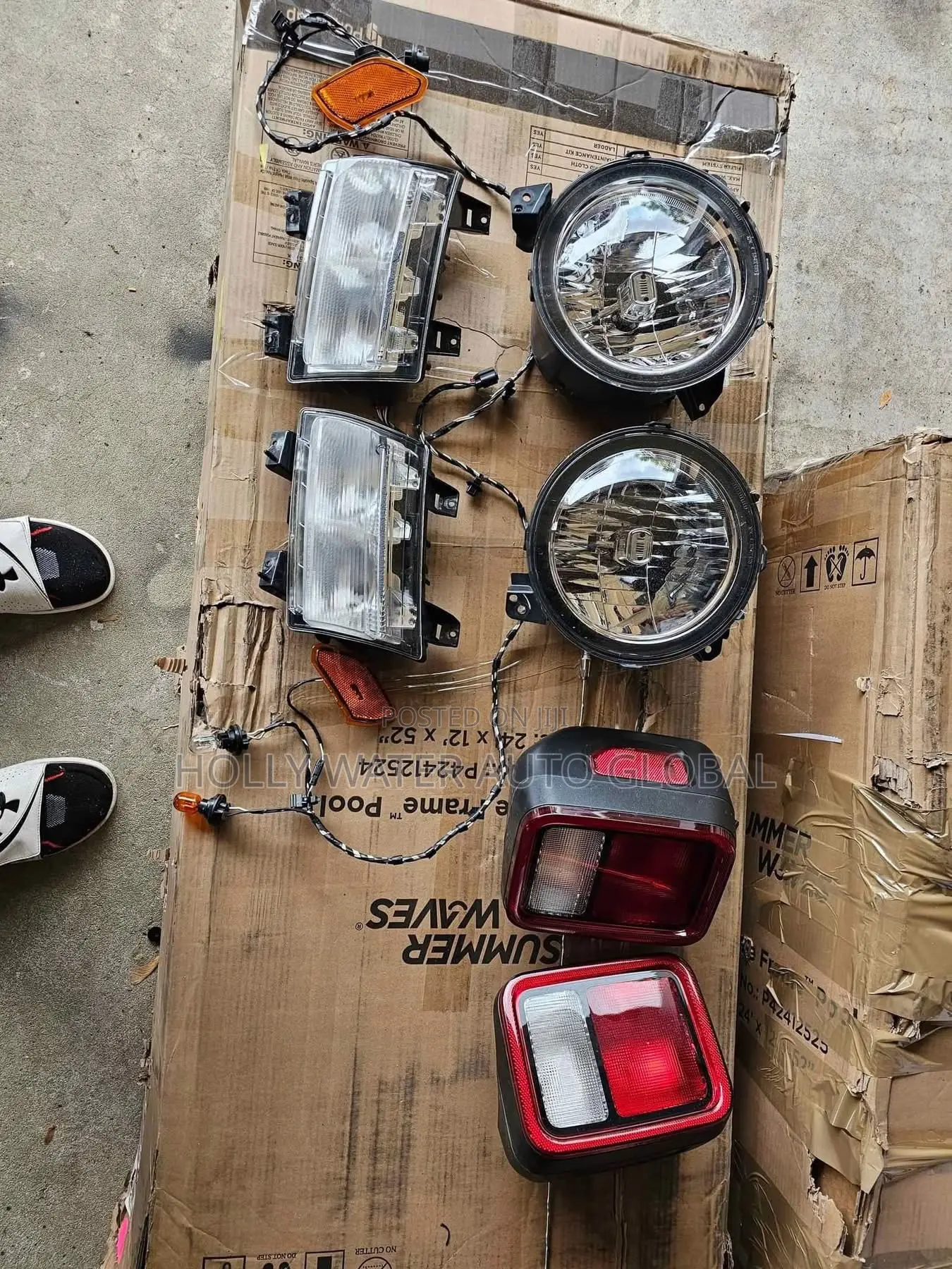 Jeep Wrangler/2020/2024/9inch Head Light and Fender Light.