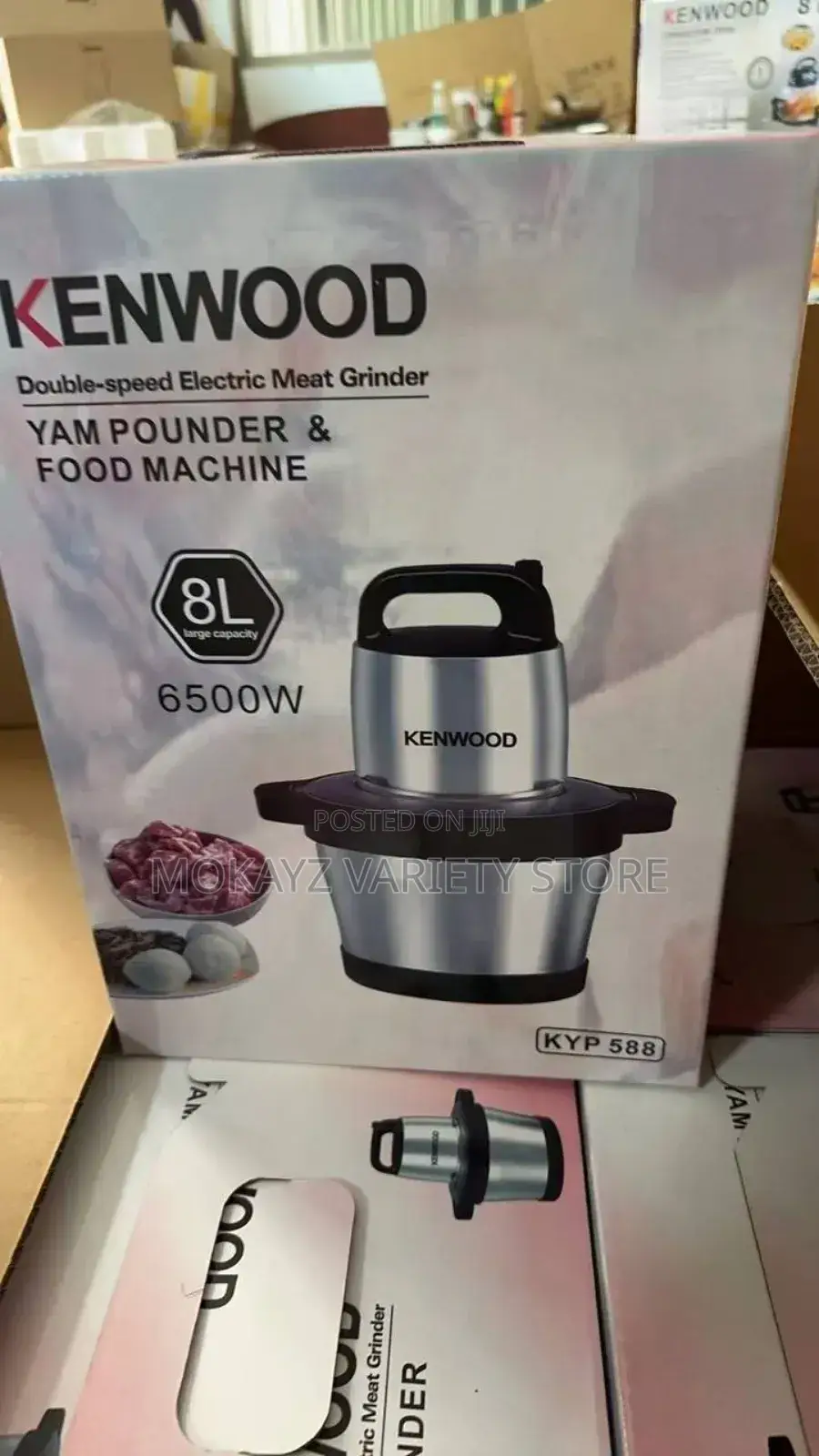 Kenwood Double-Speed Electric Full Copper Motor Yam Pounder