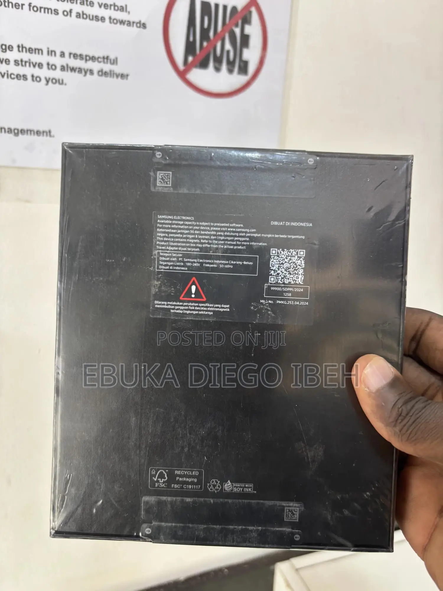 New Samsung Galaxy Z Fold6 256 GB Black