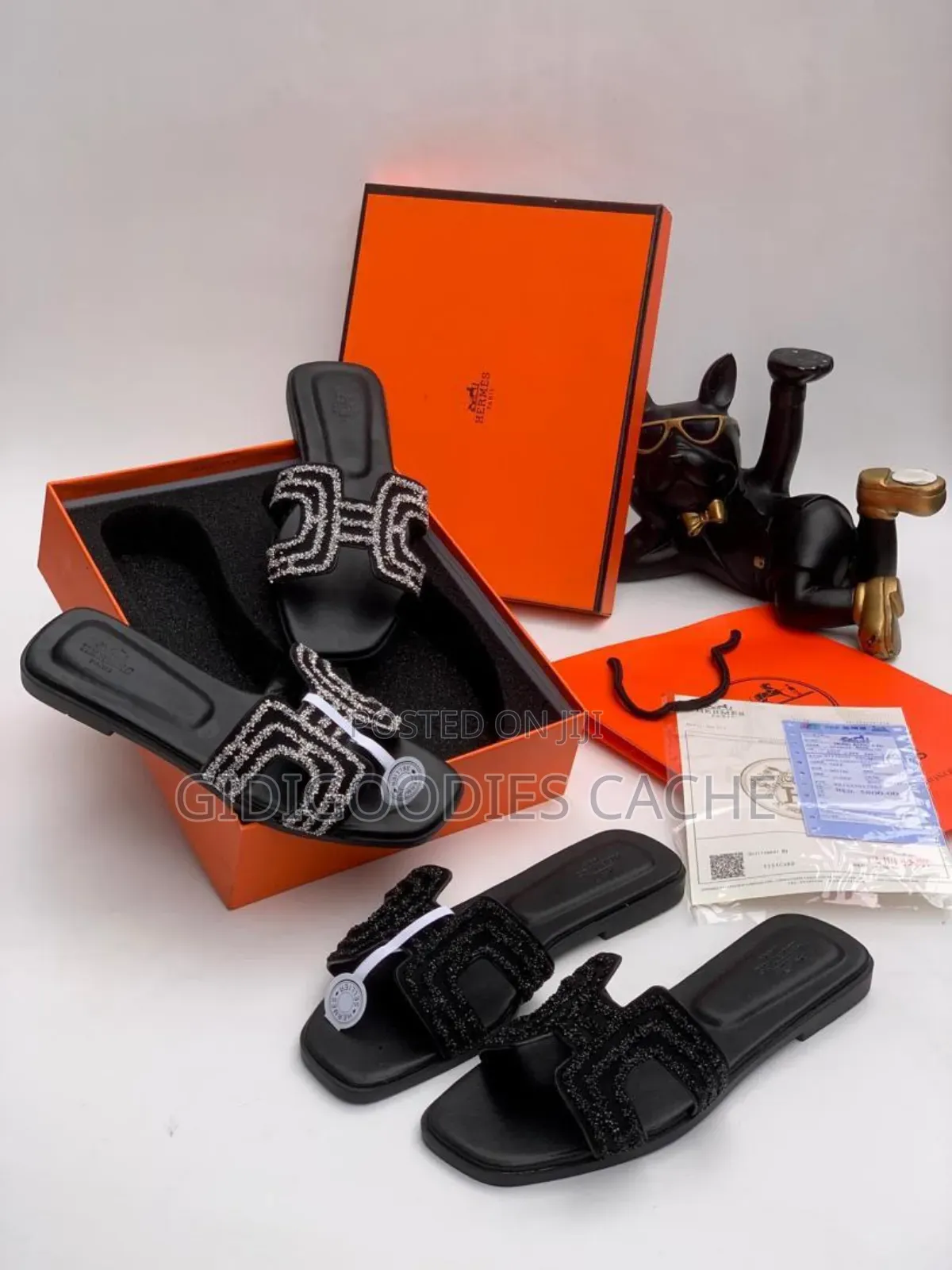 Luxury Hermes Flat Slippers 37-42
