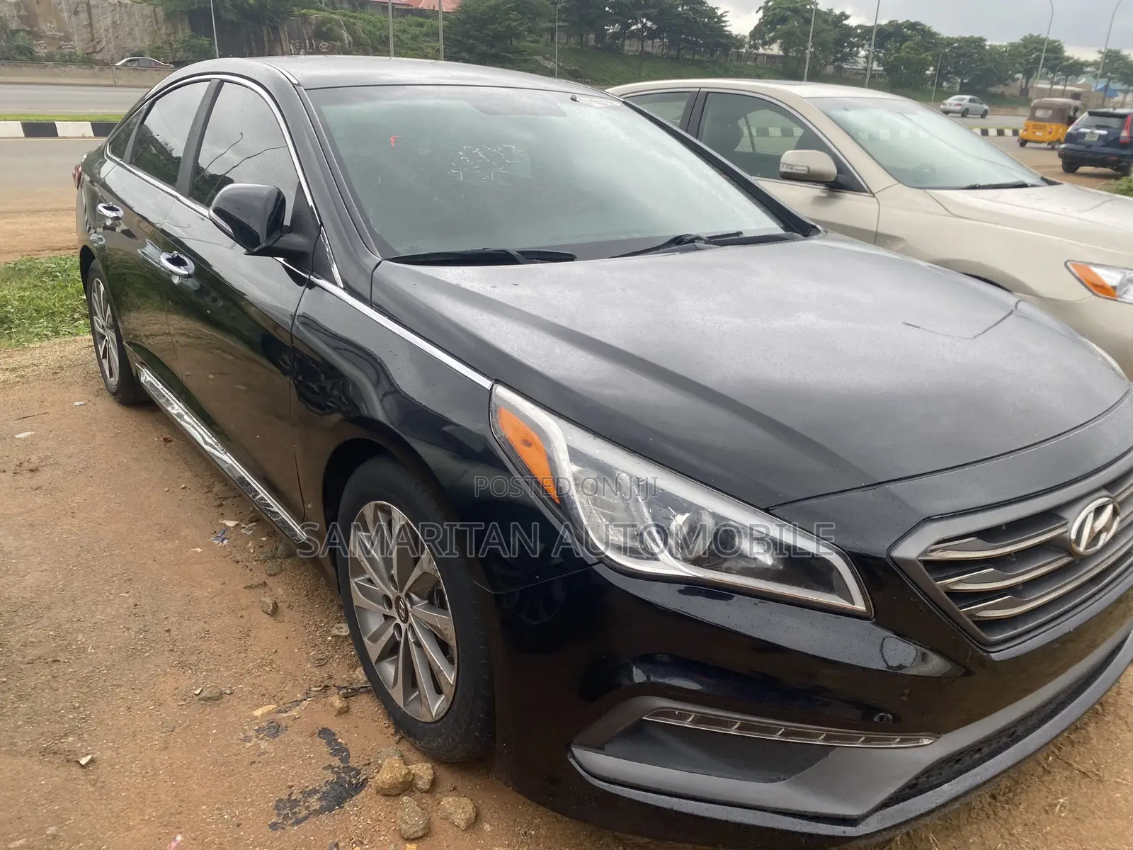 Hyundai Sonata Sport 4dr Sedan (2.4L 4cyl 6A) 2015 Black