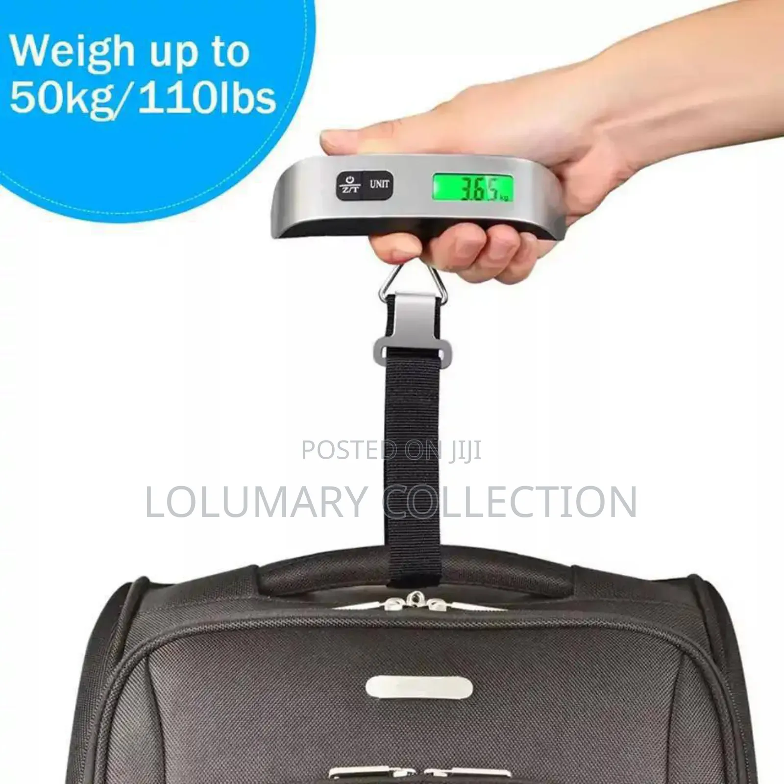 Portable Digital Luggage Scale –Travel Weight Measuring Tool