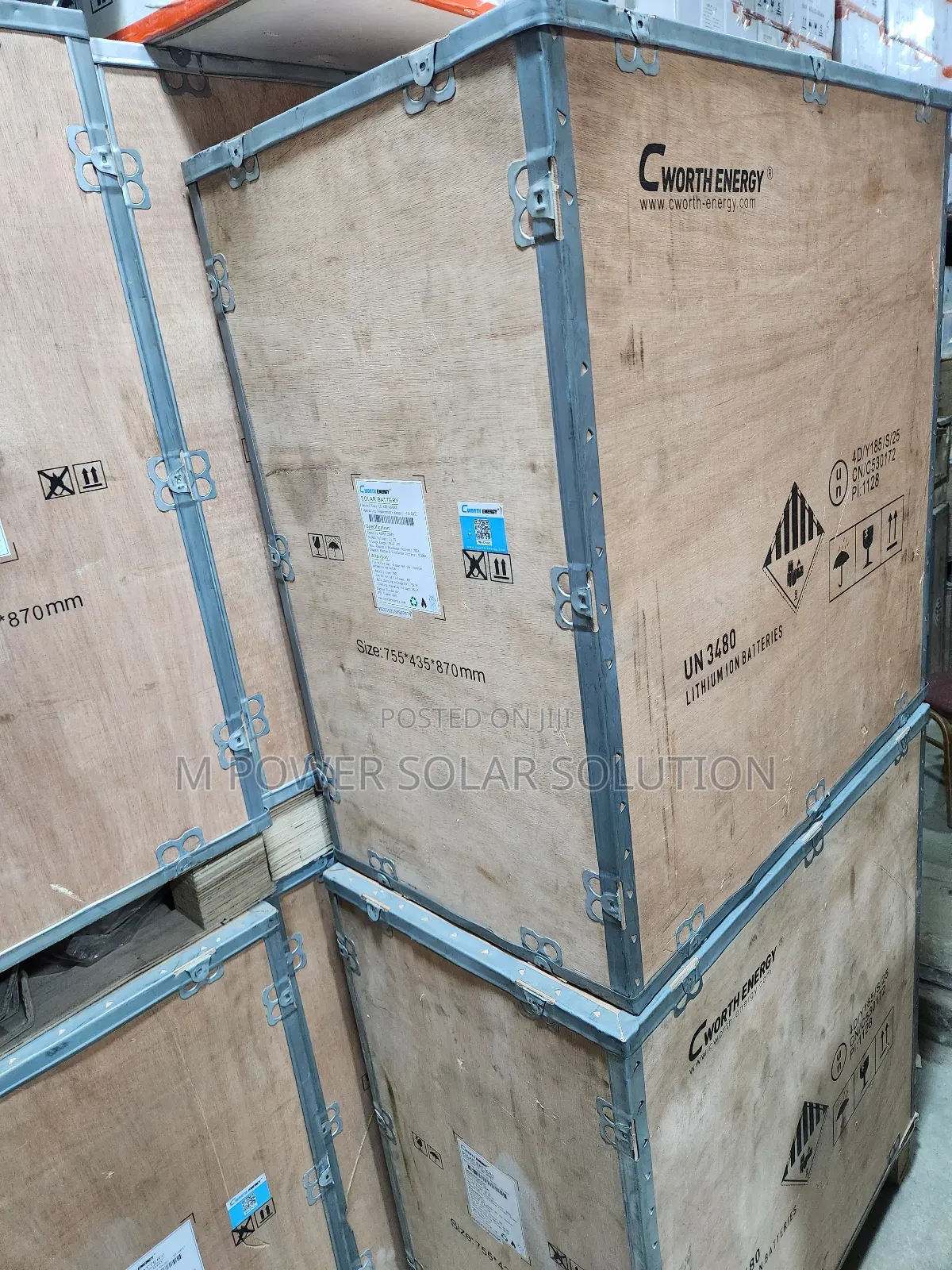 20kwh Cworth Energy Solar Lithium Battery