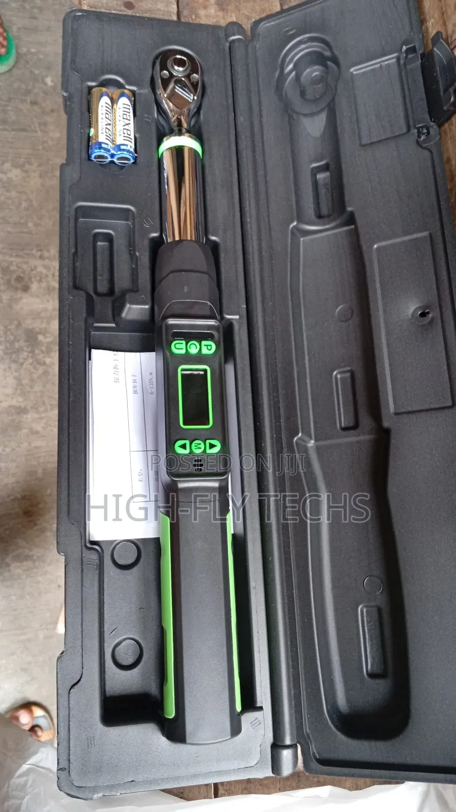 Digital Torque Wrench, Parkside Brand. 1⁄2", 10-200nm