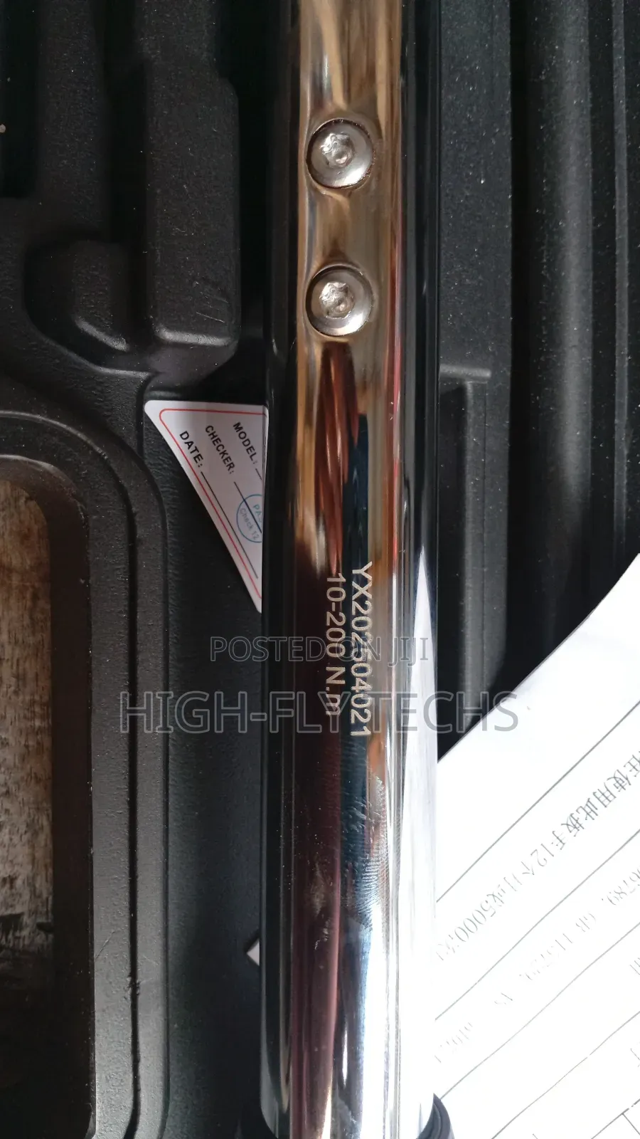 Digital Torque Wrench, Parkside Brand. 1⁄2", 10-200nm