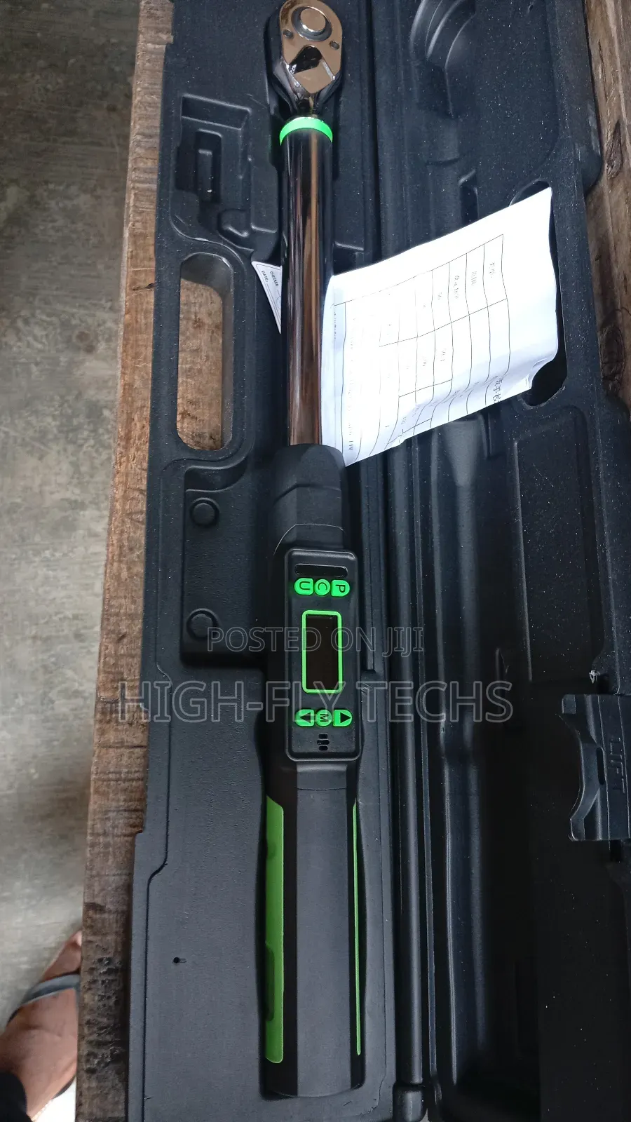 Digital Torque Wrench, Parkside Brand. 1⁄2", 10-200nm