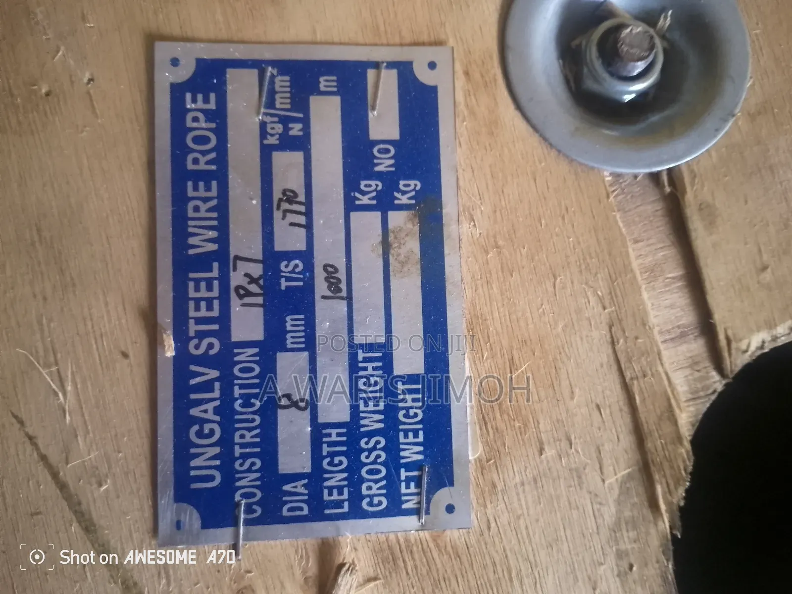 8mm Non Rotating Crane Wire