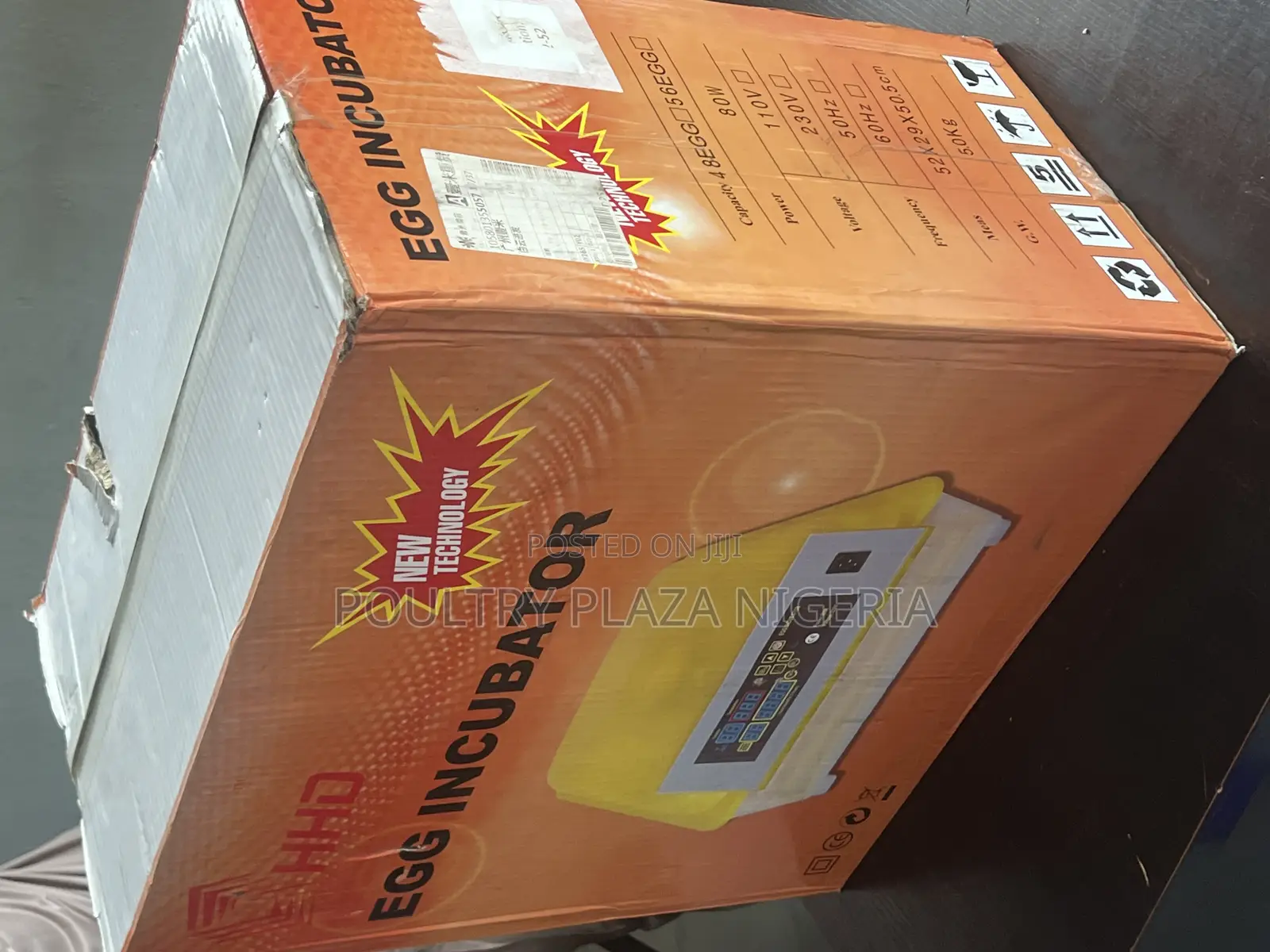 Solar Egg Incubator 56 Eggs Capacity