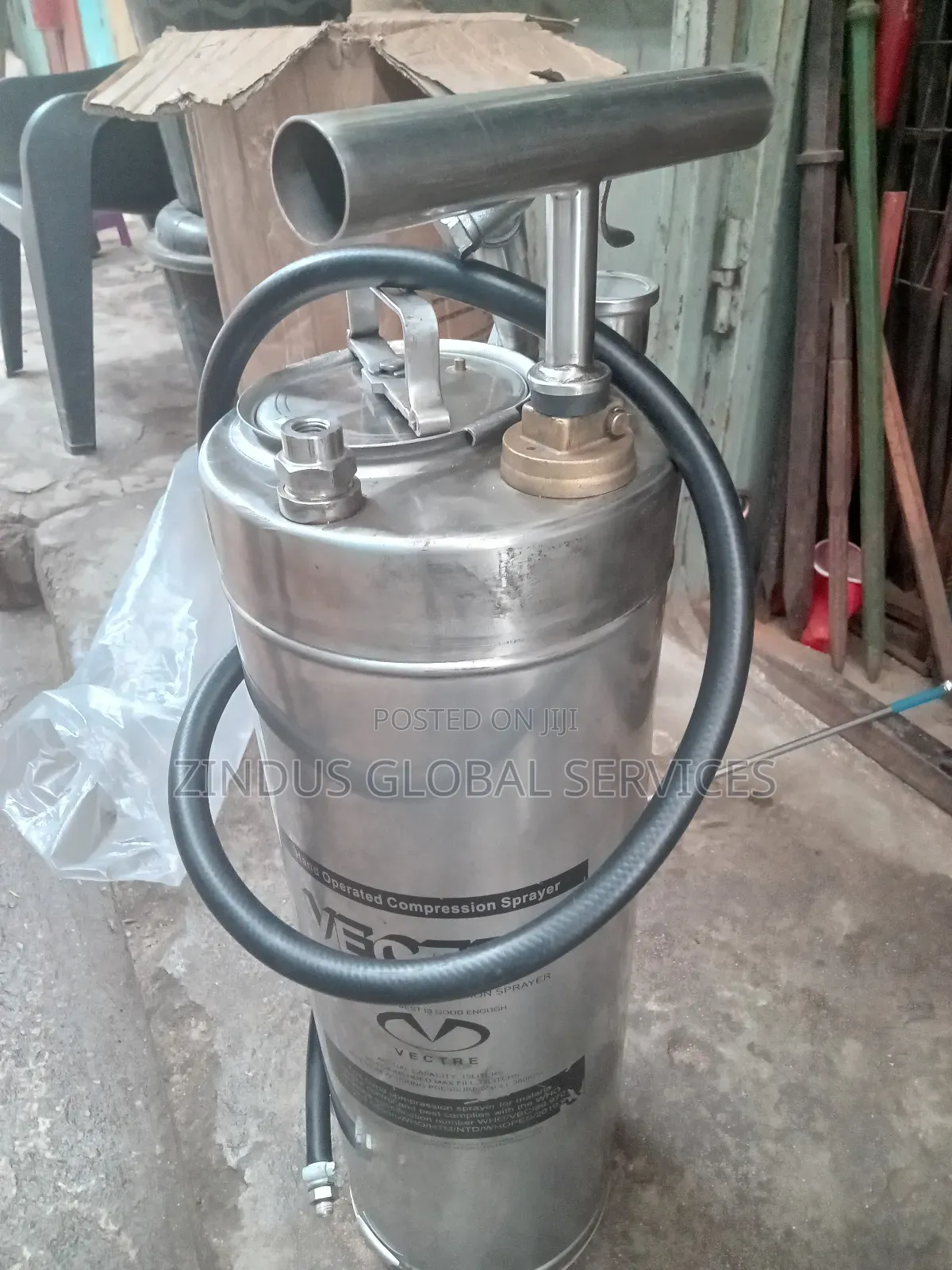 12 LTRS Stainless Hand Operated Compression Spray