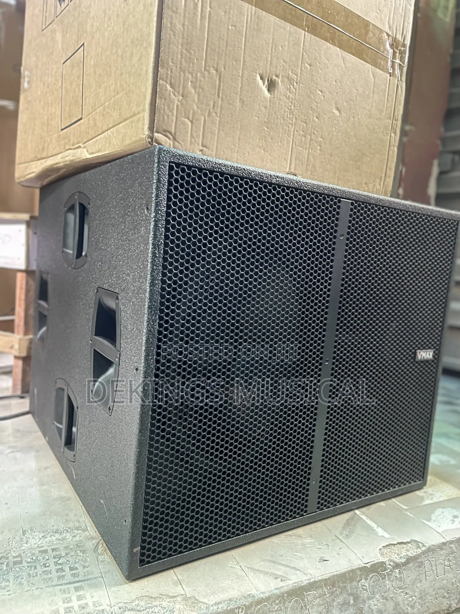 Vmax Twb118 Single 18 Inches Heavy Duty Sub Woofer Speaker