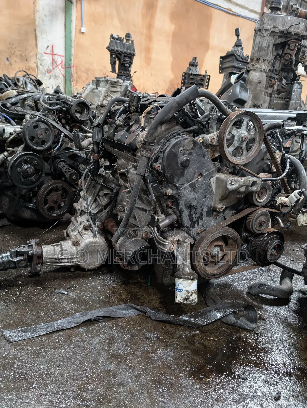 2010 Honda Pilot Engine Gearbox 4wd Direct Tokunbo