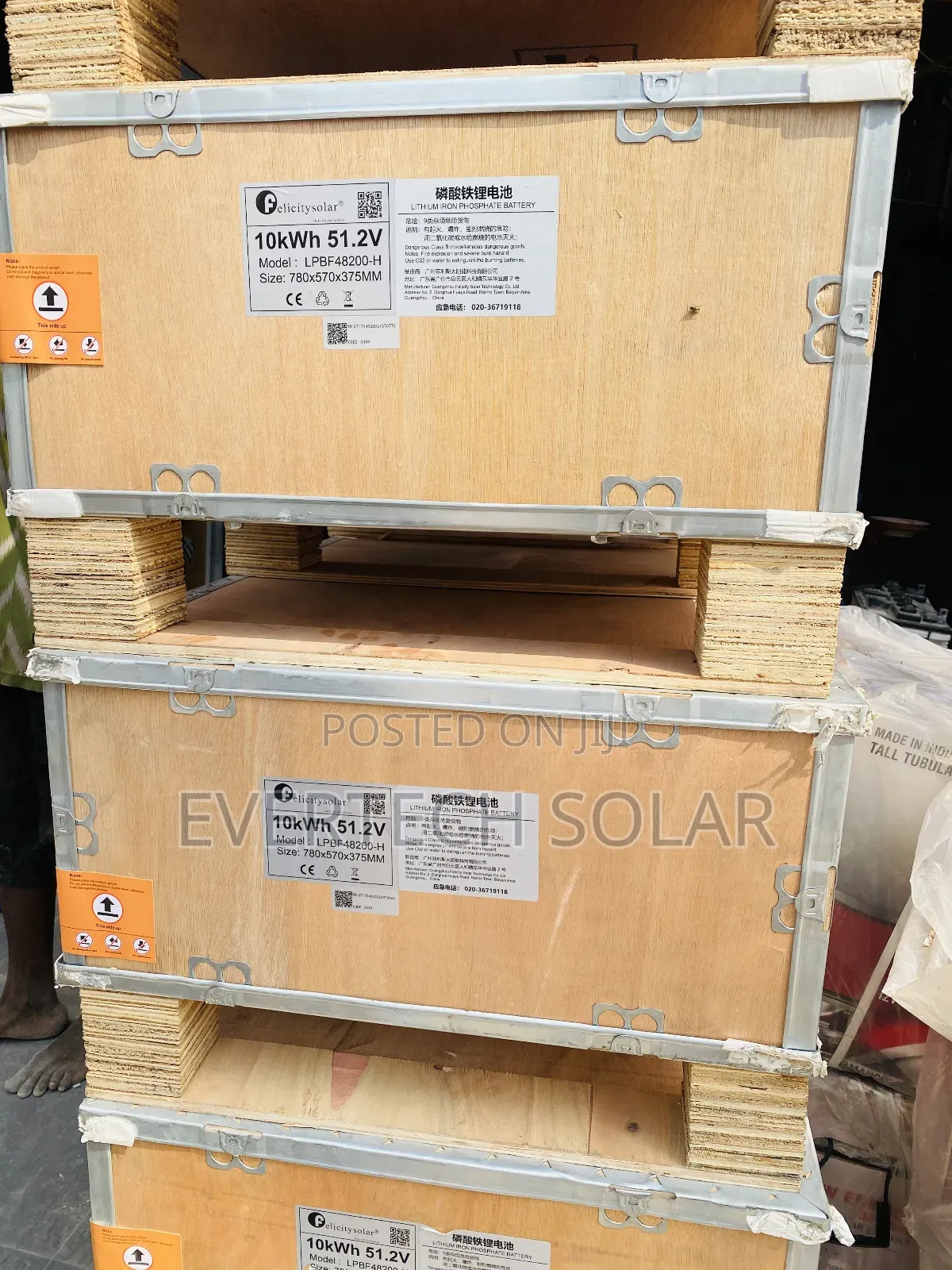 10kwhs Felicity Lithium Battery 🔋 200 Ahms